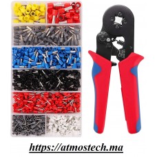 PINCE À SERTIR À CLIQUET (AWG 23-7)