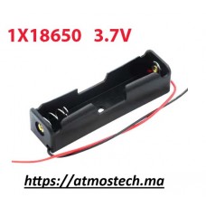 Porte-piles Pour Batterie Rechargeable 18650 3.7V