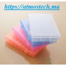 Boite de rangement 19x13x2,2Cm transparente 24 casiers