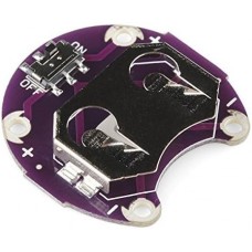 Supports de piles bouton CR2032 Lilypad Arduino avec interrupteur – Économie de piles