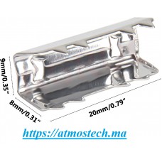 Clips de fixation pour courroie GT2