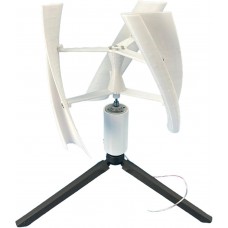 Micro-éolienne à axe vertical avec générateur CC sans balais pour impression 3D