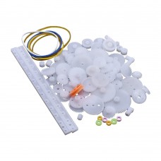 Plastique (crémaillère, poulie, courroie, engrenage)	