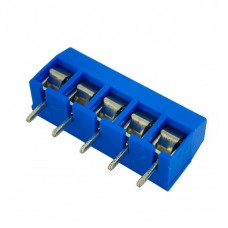 Bornier à Vis KF301 5P 5 mm – Connecteur PCB - Bleu