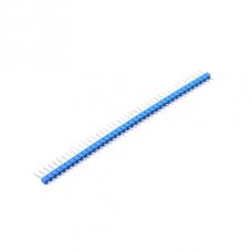 PIN HEADER 2,54MM 40P Bleu / Broches mâles droites à 40 broches