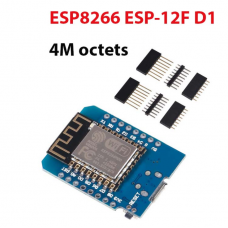 ESP8266 ESP-12F D1 Mini NodeMcu Lua 4M octets