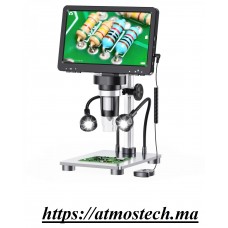 Pro Microscope industriel numérique LCD 7 pouces HD 1080P DM9-A