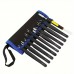 Kit de pincettes ESD antistatiques en acier inoxydable (Tweezers) – 10 pièces 