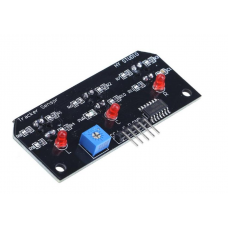 Module de capteur de suivi de ligne infrarouge 3 canaux DC 5 V, sortie de détecteur Trio TCRT5000, capteur de distance 10 mm