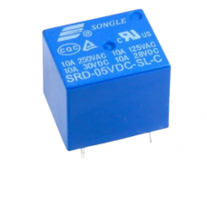 Relais électrique 5V SRD-05VDC-SL-C 250VAC-10A