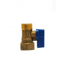 Vanne à Bille en Laiton DN15 1/2" – Raccord Fileté pour Tuyauterie