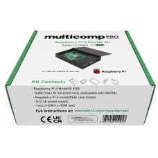 Kit de démarrage Raspberry Pi 4 Model B – 4GB RAM (Starter Kit complet)