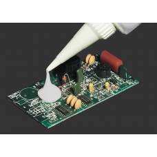 Pâte blanche 300ml Colle silicone pour carte électronique, tube de 300ml (500g)