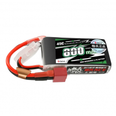 Batterie LiPo 800mAh 7.4V 2S 45C