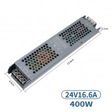 Alimentation LED Étanche DS-400-24 – 24V 400W