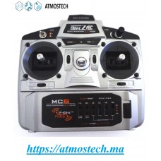 BLITZ RC MC6 SYSTÈME PROPORTIONNEL NUMÉRIQUE PCM1024 ÉMETTEUR 6 CANAUX EN L'ÉTAT POUR PIÈCES télécommande