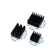dissipateurs thermiques noirs