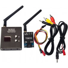 Émetteur et récepteur FPV sans fil WT832 WR832 5,8 GHz 40 canaux 600 mW pour drones