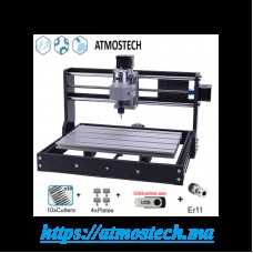 CNC 3018 Pro – 100W Spindle + Écran tactile offline + Module laser 20W