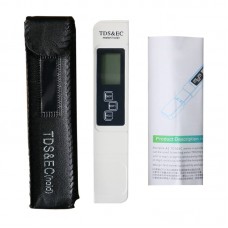 Testeur TDS et EC portable avec écran LCD - Blanc